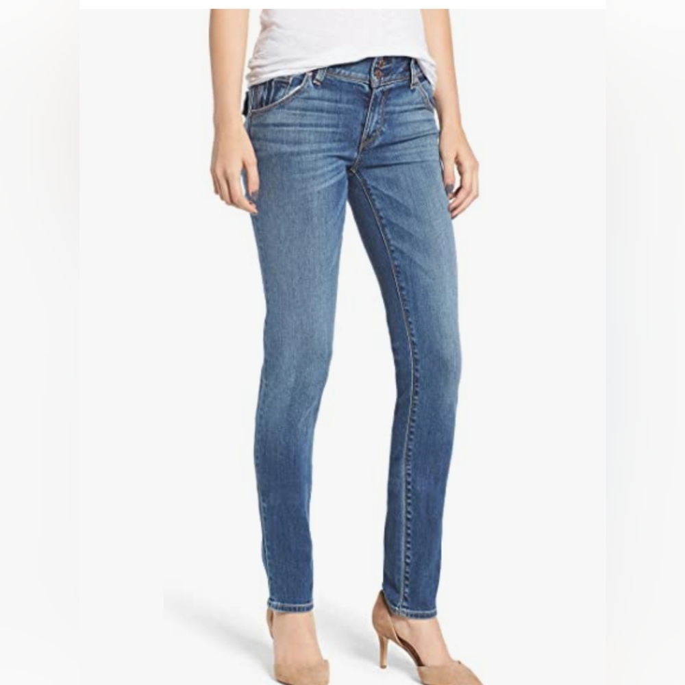 Hudson Collin Midrise Skinny Jeans